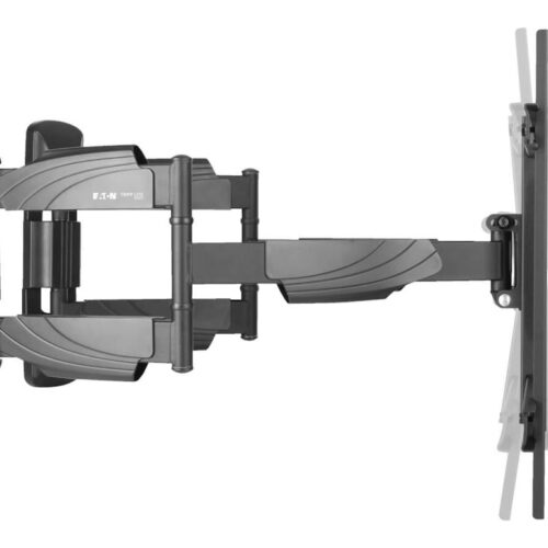 EATON TRIPPLITE Swivel/Tilt Corner Wall Mount for 37inch to 70inch TVs and Monitors – Flat/Curved