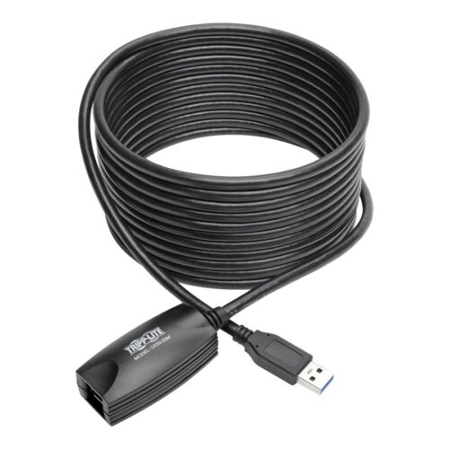 EATON TRIPPLITE USB 3.0 SuperSpeed Active Extension Repeater Cable A M/F 5M 16.4ft.