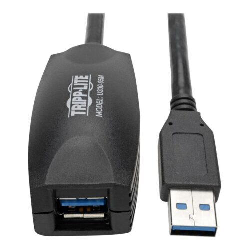 EATON TRIPPLITE USB 3.0 SuperSpeed Active Extension Repeater Cable A M/F 5M 16.4ft.