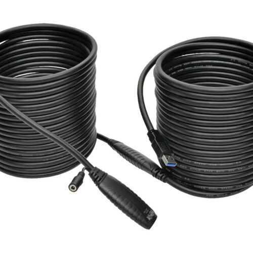 EATON TRIPPLITE USB 3.0 SuperSpeed Active Extension Repeater Cable USB-A M/F 15M 49.21ft.