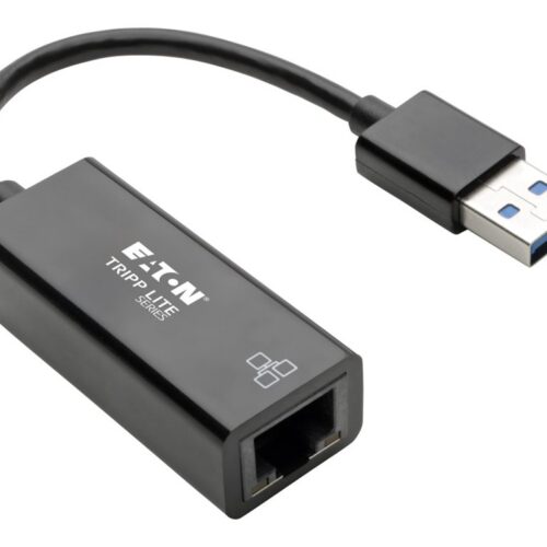 EATON TRIPPLITE USB 3.0 to Gigabit Ethernet NIC Network Adapter 10/100/1000Mbps Black