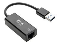EATON TRIPPLITE USB 3.0 to Gigabit Ethernet NIC Network Adapter 10/100/1000Mbps Black