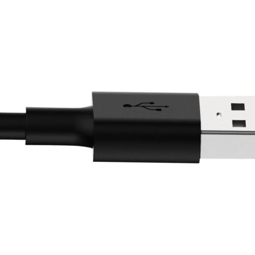 EATON TRIPPLITE USB-A to Lightning Sync/Charge Cable MFi Certified – Black M/M USB 2.0 3ft. 0.91m