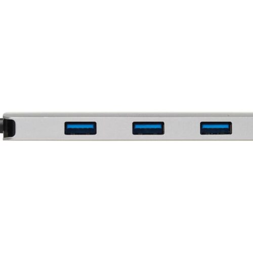 EATON TRIPPLITE USB-C Dock Dual Display – 4K 60Hz HDMI USB 3.2 Gen 1 USB-A Hub Memory Card 100W PD Charging Gray