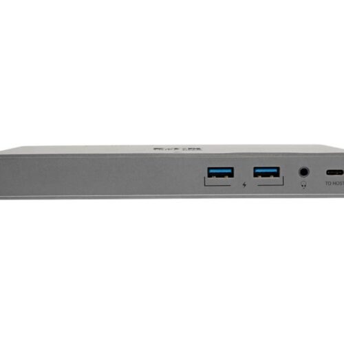 EATON TRIPPLITE USB-C Dock Triple Display – 4K HDMI/DisplayPort VGA USB 3.2 Gen 1 USB-A/USB-C Hub GbE 100W PD Charging International