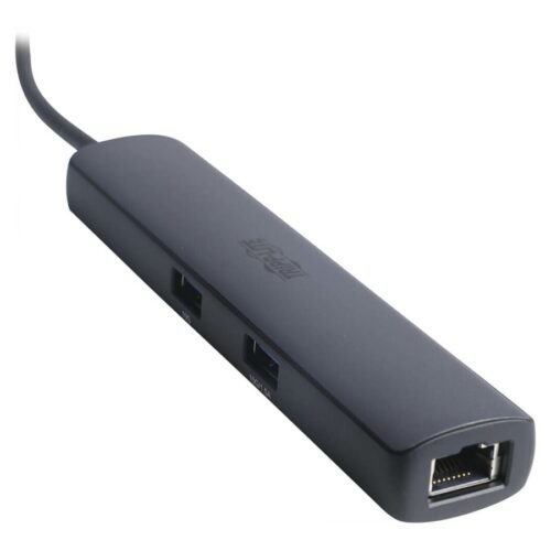 EATON TRIPPLITE USB-C Multiport Adapter 8K HDMI 3 USB Hub Ports Gigabit Ethernet 100W PD Charging HDR HDCP 2.3