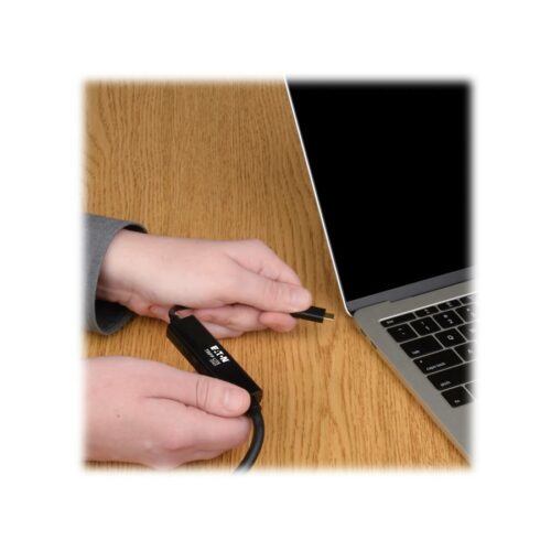 EATON TRIPPLITE USB-C to DisplayPort Active Adapter Cable M/M 4K 60 6ft. 1.8m