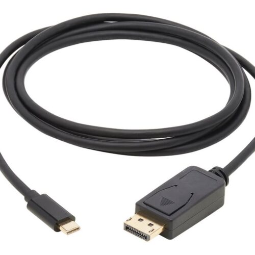 EATON TRIPPLITE USB-C to DisplayPort Bi-Directional Active Adapter Cable M/M 4K 60 HDR Locking DP Connector 6ft. 1.8m