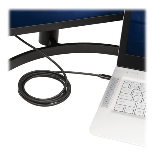 EATON TRIPPLITE USB-C to DisplayPort Bi-Directional Active Adapter Cable M/M 4K 60 HDR Locking DP Connector 6ft. 1.8m