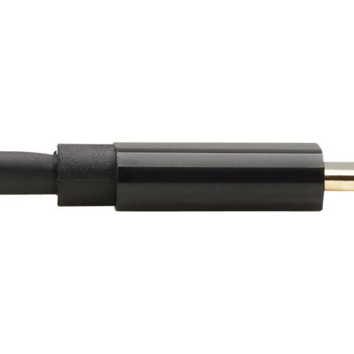 EATON TRIPPLITE USB-C to DisplayPort Bi-Directional Active Adapter Cable M/M 4K 60 Hz HDR Locking DP Connector 3 ft. 0.9m