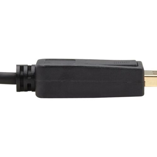 EATON TRIPPLITE USB-C to DisplayPort Bi-Directional Active Adapter Cable M/M 4K 60 Hz HDR Locking DP Connector 3 ft. 0.9m