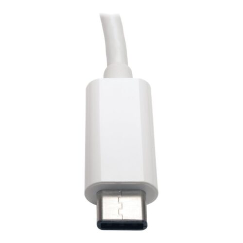 EATON TRIPPLITE USB-C to Gigabit Network Adapter Thunderbolt 3 Compatibility White