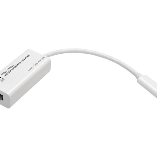 EATON TRIPPLITE USB-C to Gigabit Network Adapter Thunderbolt 3 Compatibility White