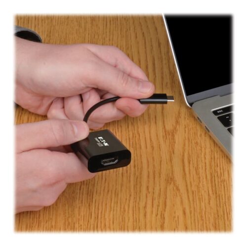 EATON TRIPPLITE USB-C to HDMI 4K Adapter with Alternate Mode – DP 1.2 Black