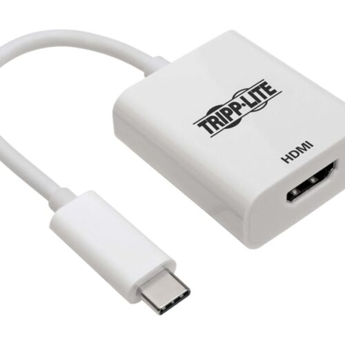 EATON TRIPPLITE USB-C to HDMI Adapter M/F – 4K 60Hz HDCP 2.2 White