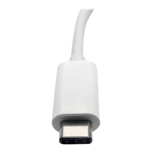 EATON TRIPPLITE USB-C to HDMI Adapter with USB-A Port and PD Charging HDCP White
