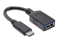 EATON TRIPPLITE USB-C to USB-A Adapter M/F USB 3.1 Gen 1 5 Gbps USB-IF Certified Thunderbolt 3 Compatible 6p 15.24cm