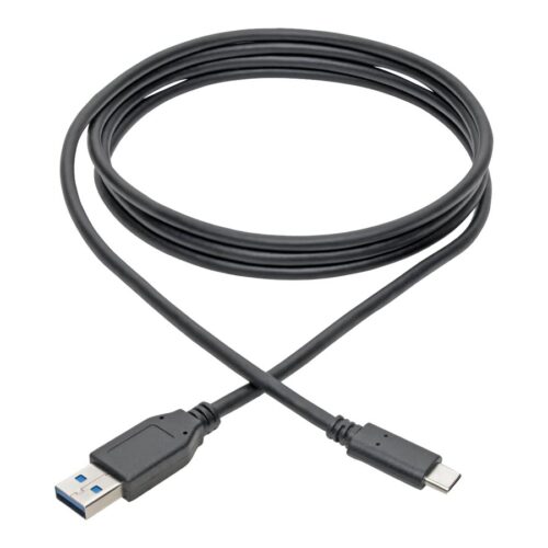 EATON TRIPPLITE USB-C to USB-A Cable M/M USB 3.1 Gen 1 5Gbps Thunderbolt 3 Compatible 6ft. 1.83m