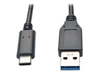 EATON TRIPPLITE USB-C to USB-A Cable M/M USB 3.1 Gen 2 10Gbps Thunderbolt 3 Compatible 3ft. 0.91m