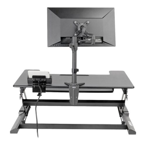 EATON TRIPPLITE WorkWise Height-Adjustable Sit-Stand Desktop Workstation