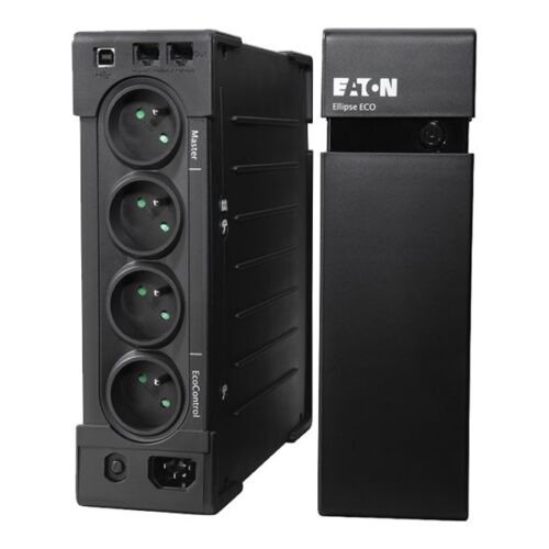 EATON UPS Ellipse ECO 1600 USB FR (rack/tower) – AC 230 V – 1000 Watt – 1200 VA – USB – French 8 Output – 2U – 19inch