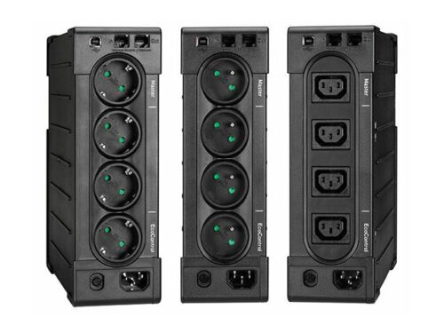 EATON UPS Ellipse PRO 650 FR rack/tower – AC 230 V – 400 Watt – 650 VA  4 Output FR – 2U – 19p