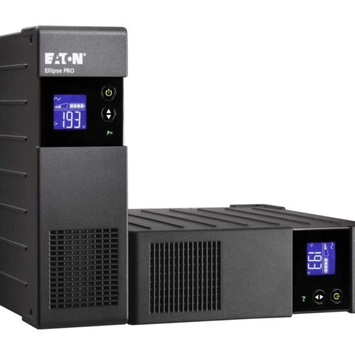 EATON UPS Ellipse PRO 650 FR rack/tower – AC 230 V – 400 Watt – 650 VA  4 Output FR – 2U – 19p