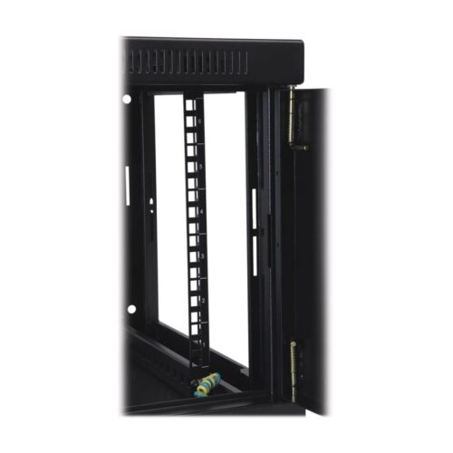EATON Wall-Mounted SmartRack 10U Enclosure L. 600mm D.600mm Rear Hinges and Glass Door