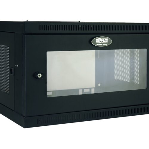 EATON Wall-Mounted SmartRack 6U Enclosure W. 600mm D.450mm Glass Door