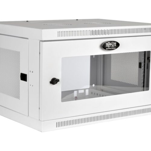 EATON White SmartRack Wall Box 6U W. 600mm D.450mm Glass Door
