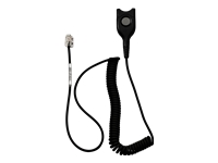 EPOS Bottom cable: EasyDisconnect to Modular Plug Coiled cable code 17. To be used for direct connection to some phon