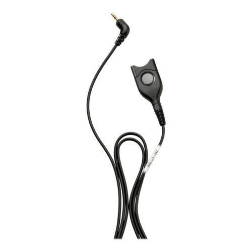 EPOS CCEL 190-2 DECT/GSM cable. EasyDisconnect with 100cm cable to 2.5mm – 3 pole jack plug without microphone dampin