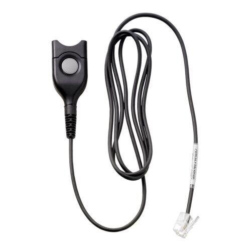 EPOS CSTD 01-1 Standard headset connection cable 100cm with EasyDisconnect to ModularPlug RJ9