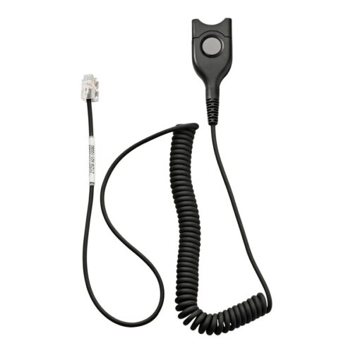 EPOS CSTD 08 Standard headset connection cable Code 08 with EasyDisconnect to Modular Plug RJ 9