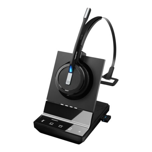EPOS IMPACT SDW 5016 EU/UK/AUS Wireless DECT Office Headset with base station for phone mobile and PC incl BTD 800 BT dongle