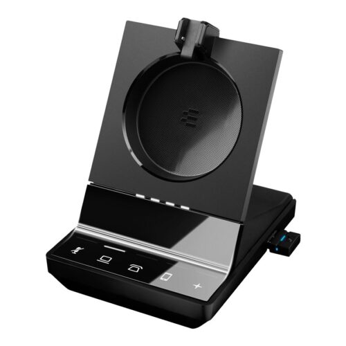EPOS IMPACT SDW 5016 EU/UK/AUS Wireless DECT Office Headset with base station for phone mobile and PC incl BTD 800 BT dongle