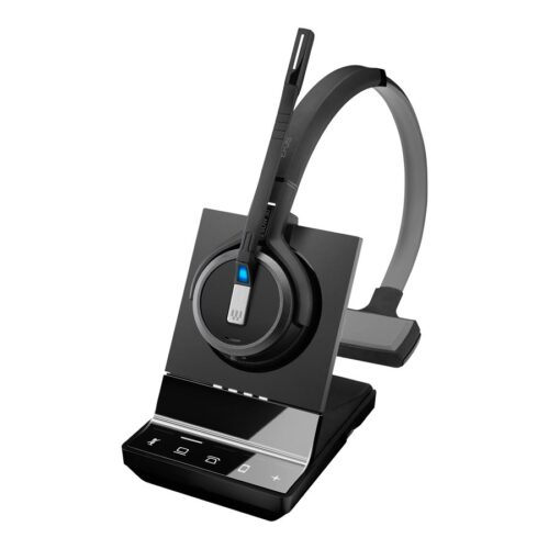EPOS IMPACT SDW 5035 EU/UK/AUS Wireless DECT Headset monaural with base station for phone mobile and PC incl BTD 800 BT dongle