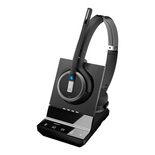 EPOS IMPACT SDW 5065 EU/UK/AUS Wireless DECT Office Headset binaural with base station for phone mobile & Skype for Business