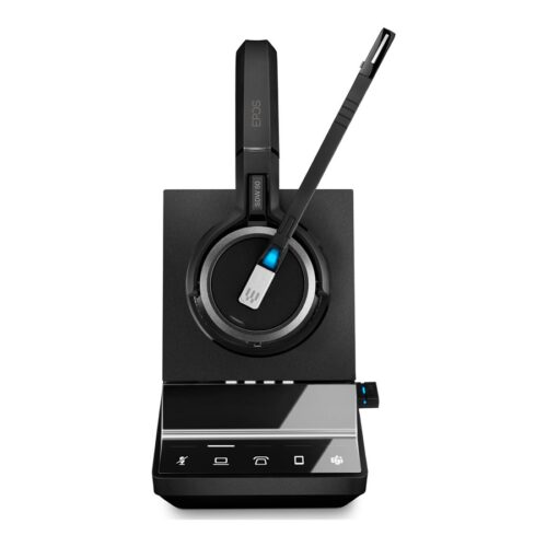 EPOS IMPACT SDW 5066T EU/UK/AUS Wireless DECT Headset UC ready with base station for phone mobile and PC incl dongle Teams certified