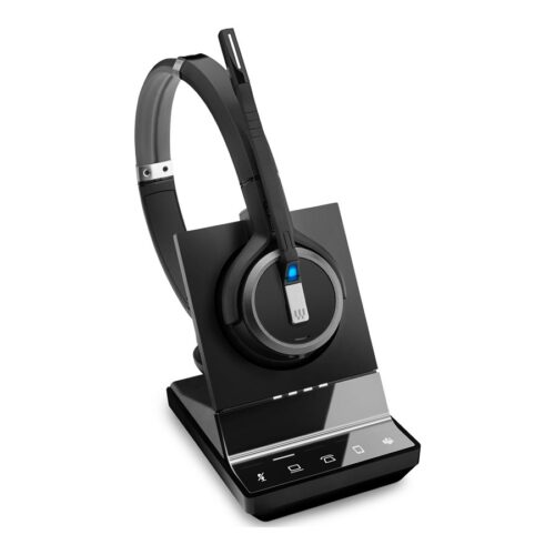 EPOS IMPACT SDW 5066T EU/UK/AUS Wireless DECT Headset UC ready with base station for phone mobile and PC incl dongle Teams certified