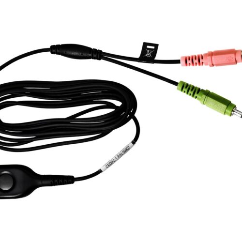EPOS PC Cable: EasyDisconnect to two 3.5mm jack plugs