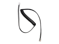 EPOS Phone to Interface box Cable: Modular to Modular plug – short coiled cable