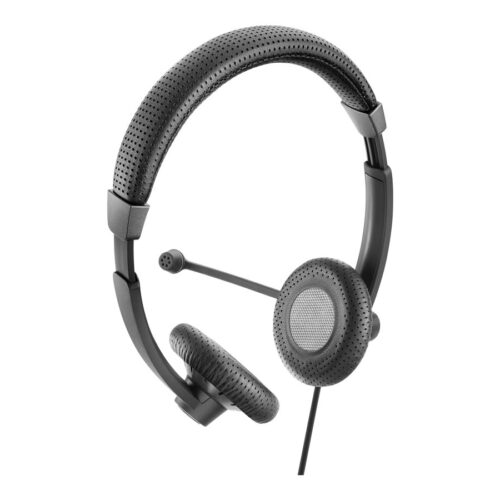EPOS SC 75 USB MS double-sided wired headset with both 3.5 mm jack and USB connectivity