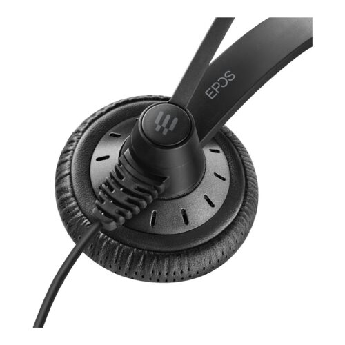 EPOS SC 75 USB MS double-sided wired headset with both 3.5 mm jack and USB connectivity