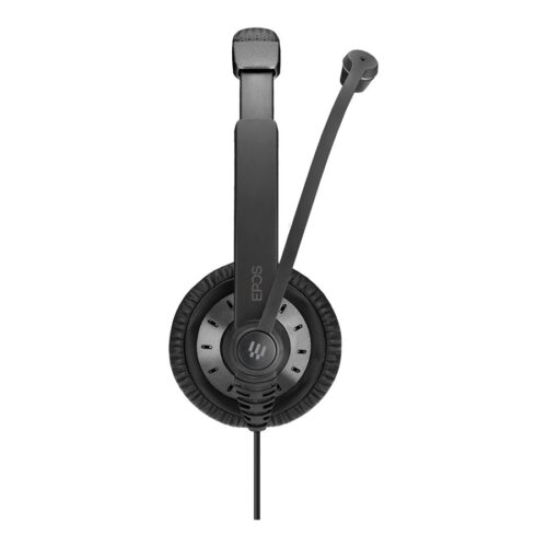 EPOS SC 75 USB MS double-sided wired headset with both 3.5 mm jack and USB connectivity