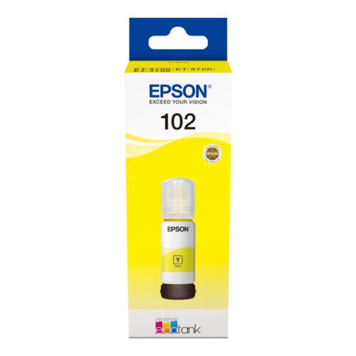 EPSON 1LB 102 EcoTank Yellow ink bottle