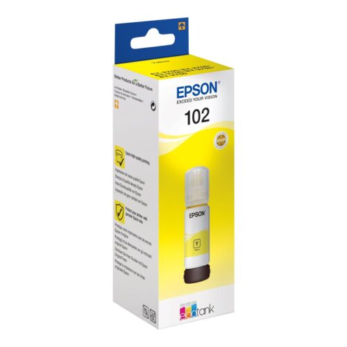 EPSON 1LB 102 EcoTank Yellow ink bottle