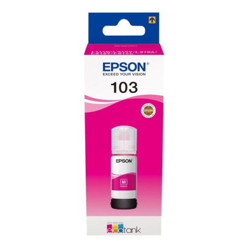 EPSON 1LB 103 EcoTank Magenta ink bottle local