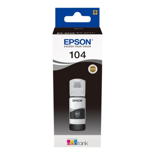 EPSON 1LB 104 EcoTank Black ink bottle
