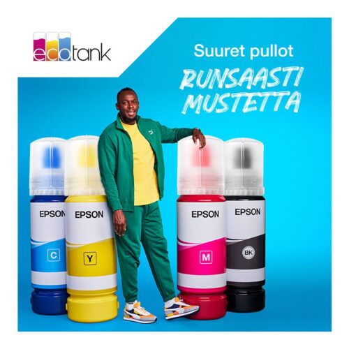 EPSON 1LB 104 EcoTank Magenta ink bottle